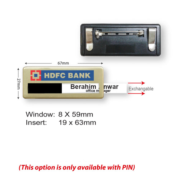 Tag 8-10 Reusable Name Tag