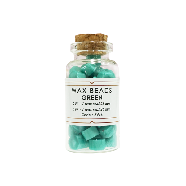 Green Wax Beads